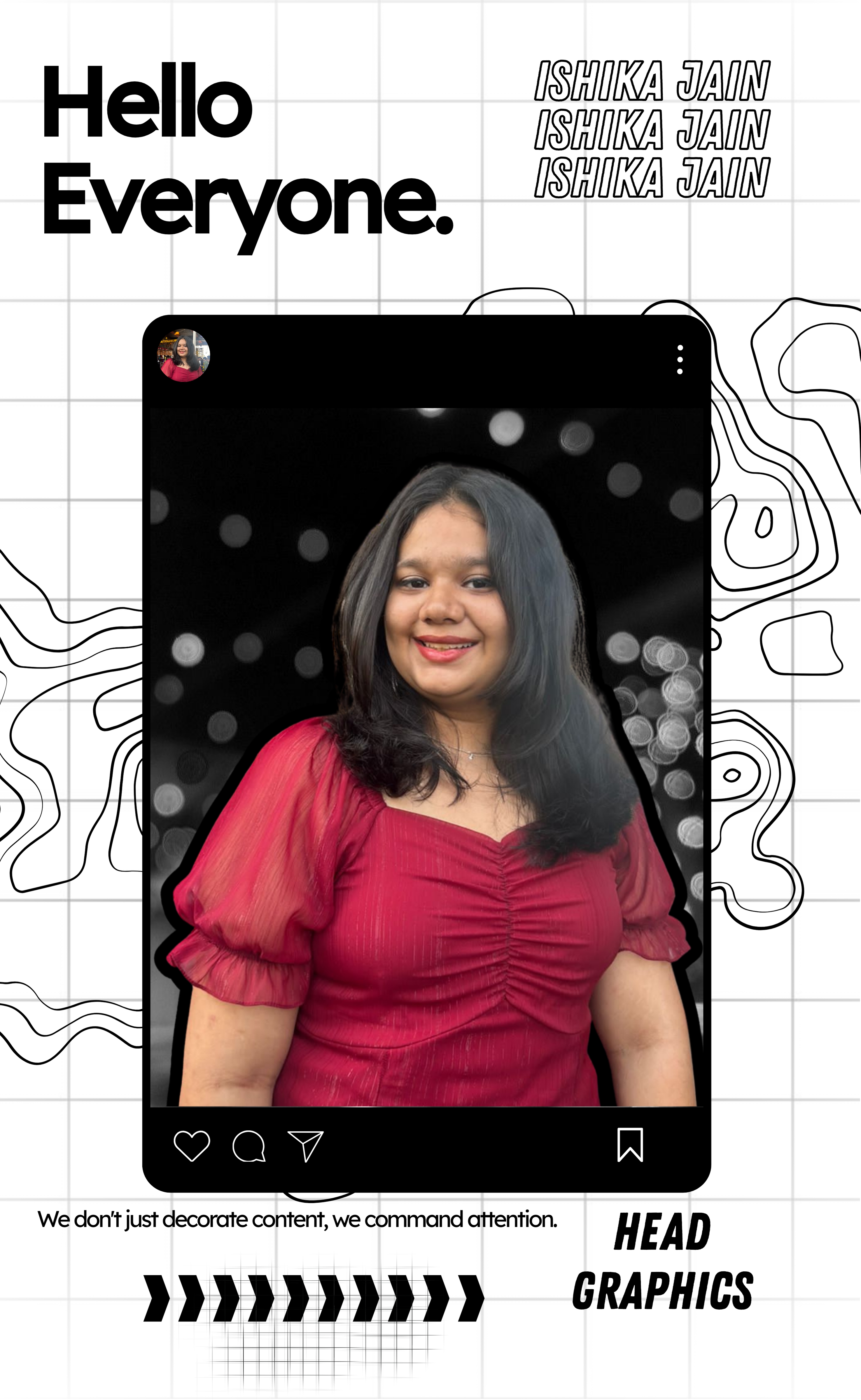 Ishika Jain - Graphics Head at Somaiya Voices
